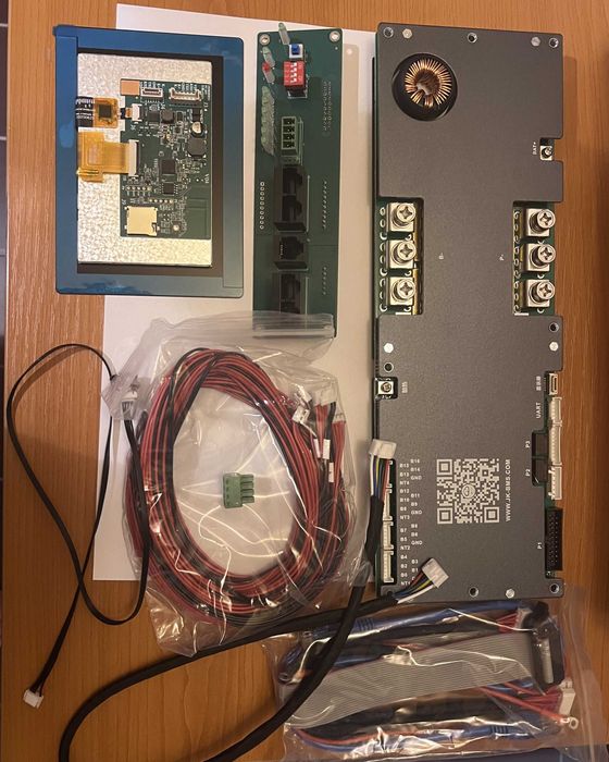 BMS JK PB2A16S30P+Display Capacitiv 4.3" V19, 300/600 Ah, Gama de varf
