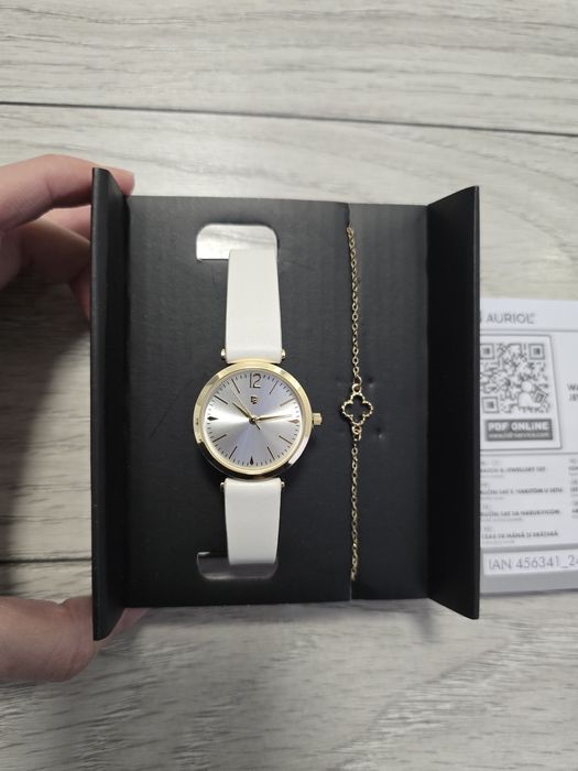 Ceas+bratara Aurie Noi