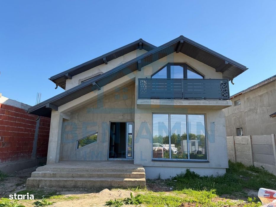 Casă-Modernă-P+M–Bariera Vâlcii-135mp Utili-Încălzire-Pardoseala