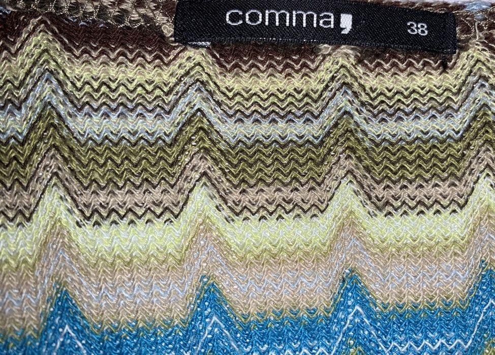 Top / Bluza / Bolero scurt Comma, imprimeu stil Missoni