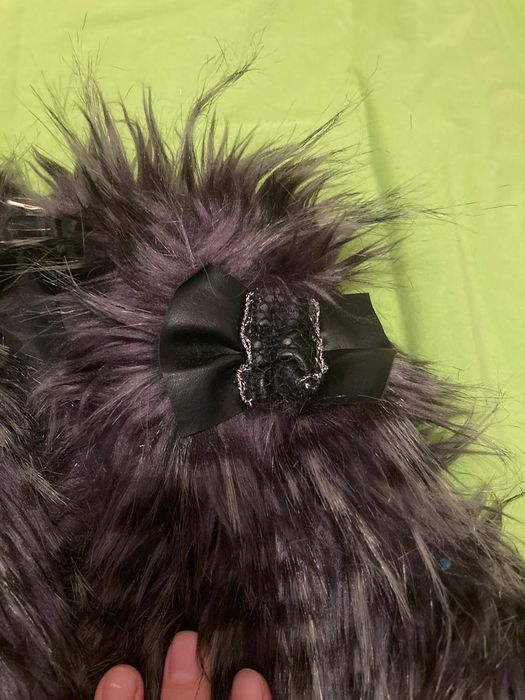 Меховая жилетка для девочек 4-6 лет