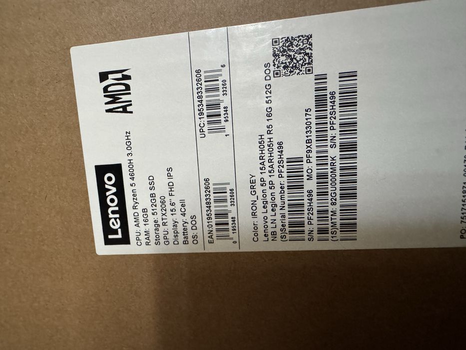 Lenovo Legion 5pro