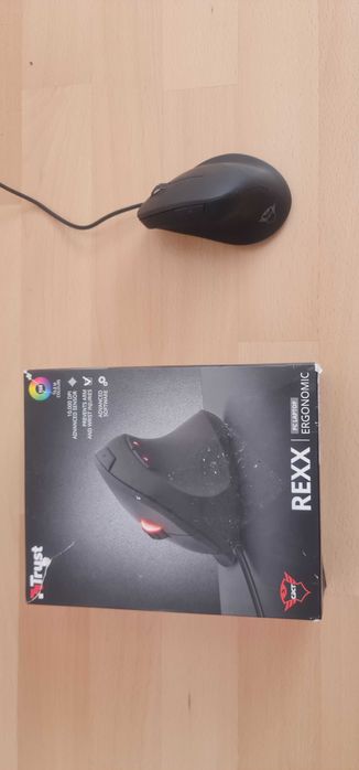 Vand mouse ergonomic TRUST REXX  10.000 DPI