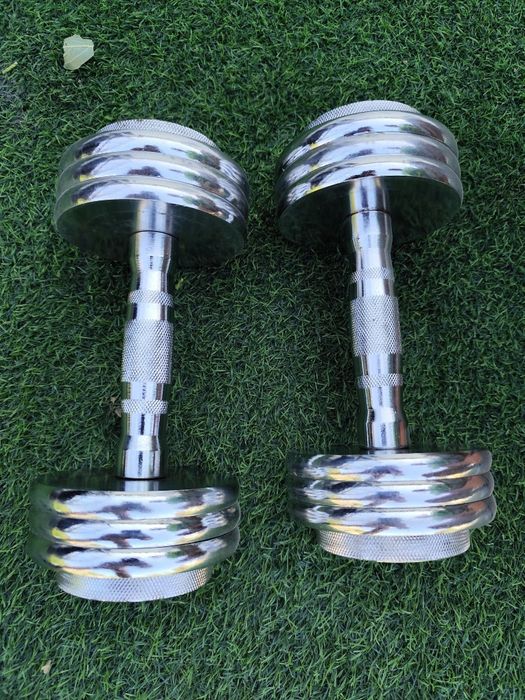 Продам разные гантели