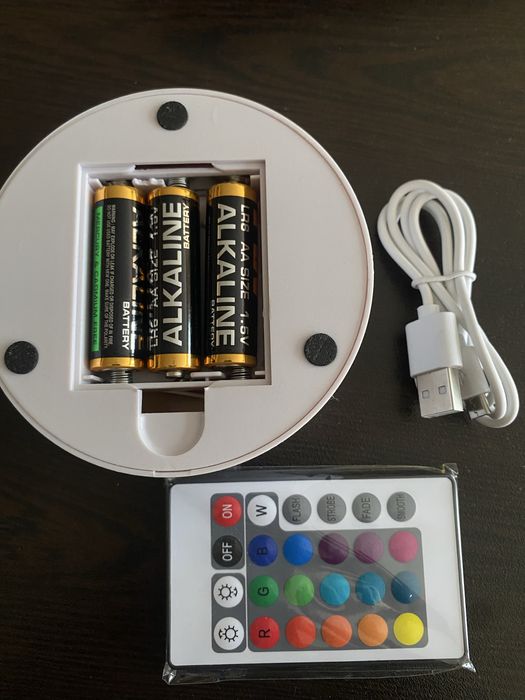 Лампа светещо 3D мече.Ново!