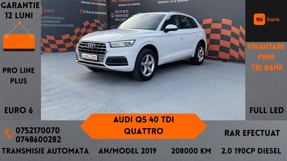 Audi Q5 RAR Efectuat / Quattro / PRE Sense /