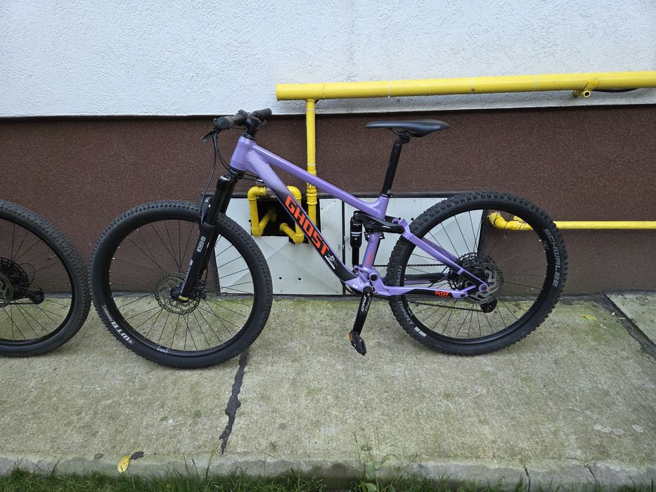 Bicicleta MTB Ghost Nirvana si GHOST Riot Youth Pro roti 27,5 cadru marimea S si XS Full Suspension