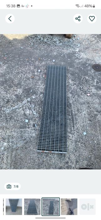 Trepte zincate galvanizate