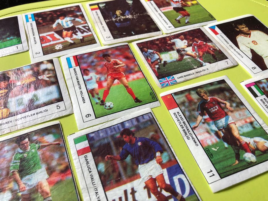 Poze cu fotbalisti, Campionatul Mondial de Fotbal 1990