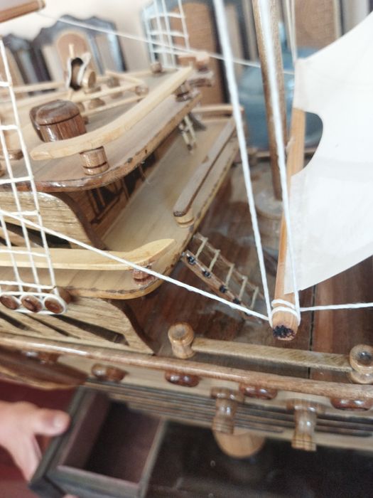 Корабль сувенир ручной работы