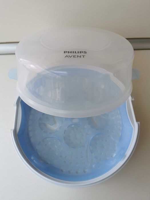 Електрическа помпа за кърмене Philips Avent + стерилизатор Avent