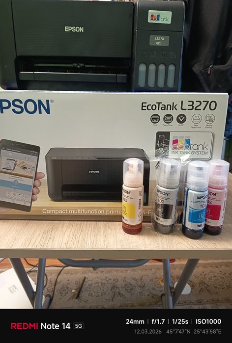 Imprimanta Epson EcoTank L3270 Wifi