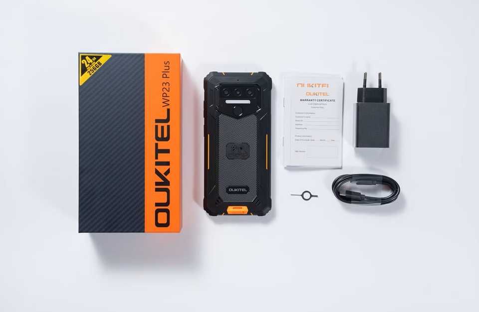 Oukitel WP23 Plus 24GB RAM 256GB ROM IP68 защита от екстремни условия