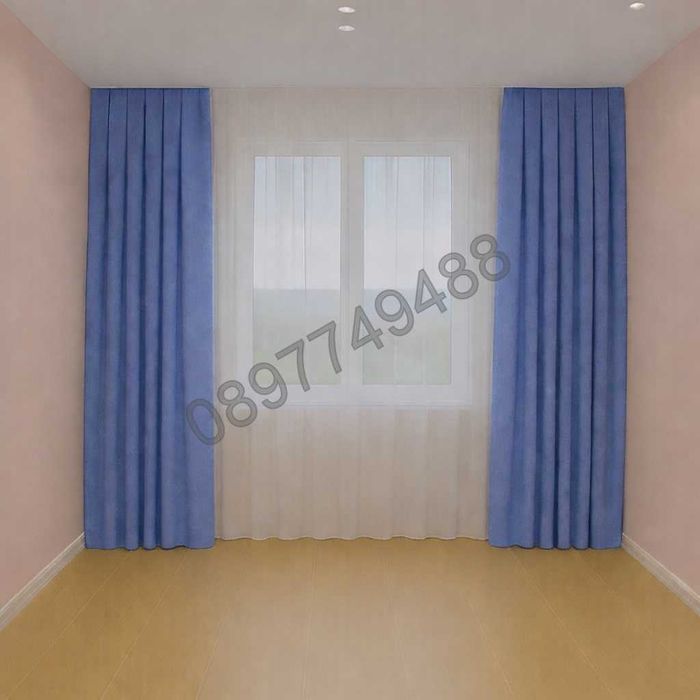 Комплект завеси + перде