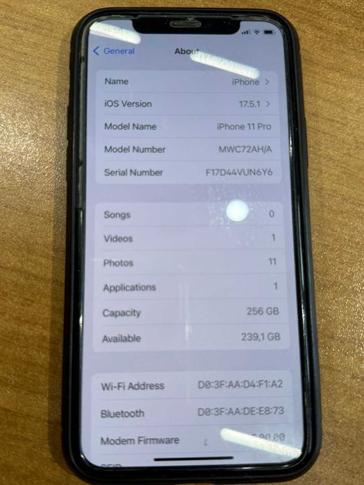 iPhone 11 Pro 256 GB
