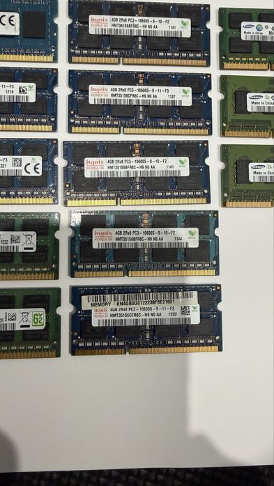 Placute rami laptop 4gb  ddr3 hynix / samsung / kingston