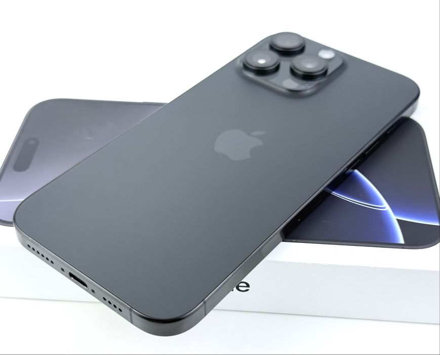 Apple iPhone 16 Pro Max 256GB Black Titanium 94% Батерия! Гаранция!