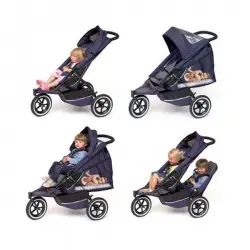 Коляска для погодок и двойни