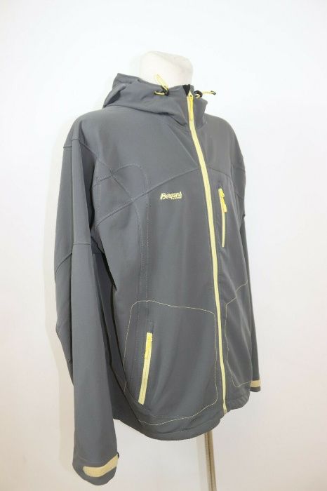 Мъжко туристическо яке ветровка windstopper софтшел softshell BERGANS