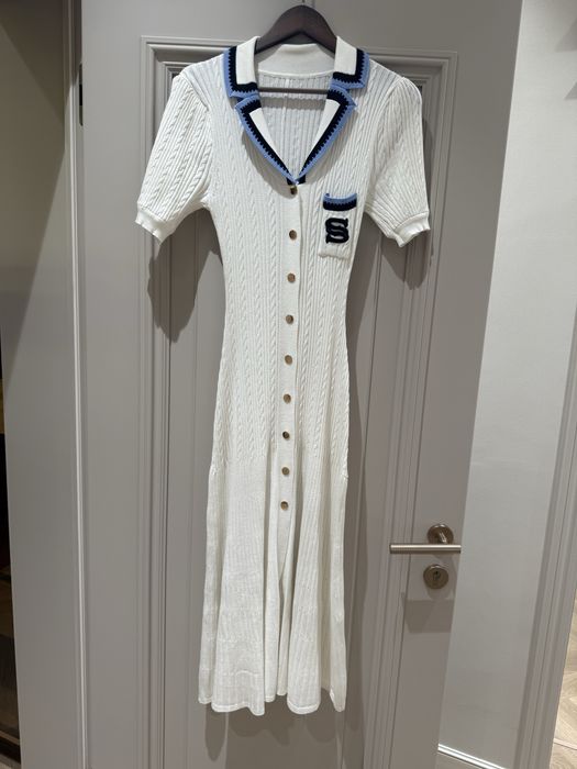 Продам белое платье Sandro размер стандарт