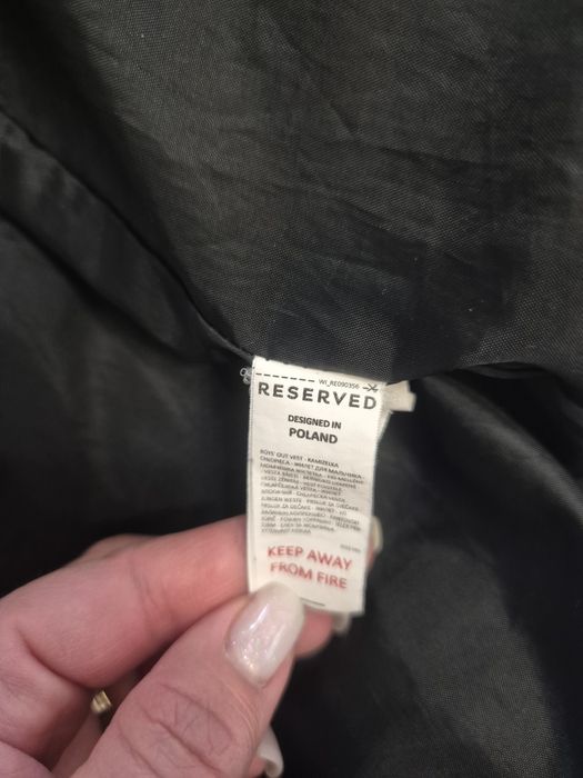 Vesta groasa Reserved pentru baieti marimea 164