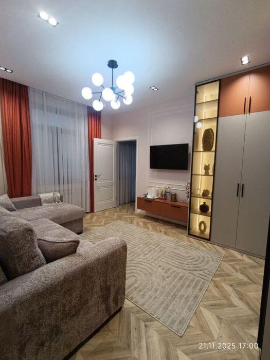 Аренда 2/6/8 Юнусабад 13 с евро ремонтом с мебелью и техникой