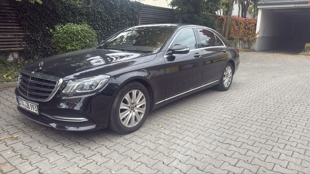 Оригинални лети джанти 18-ки с нови гуми за Mercedes W222  ( W221 )