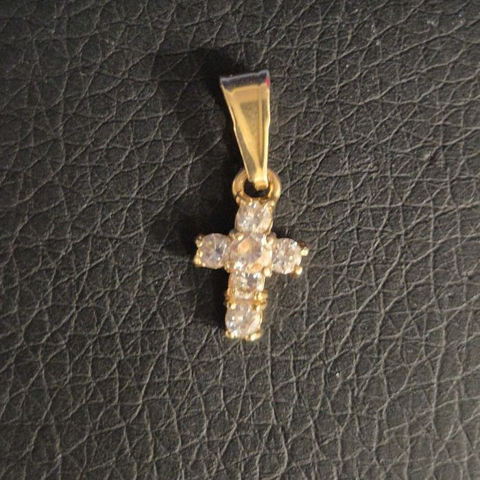 Medalion Aur 18K - 1.18 grame /   ( B33121.3 / Ag28 Doi Baieti )