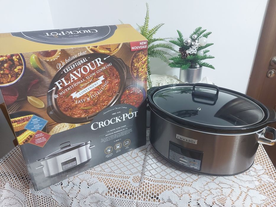 Oală gătire lentă 7.5L / Slow cooker Crock-Pot CSC063X