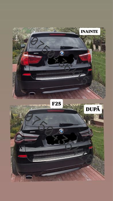 Stopuri BMW F10 Seria 5 Retrofit G30 Lampi Triple G30 F25 F30 F01 F36