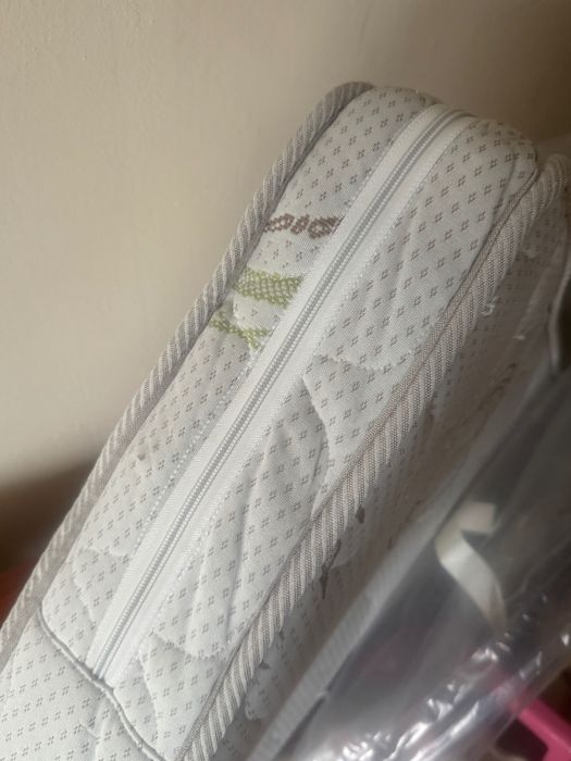 Детска кошара Don Algodon с матрак, 120х60 + чаршафи с ластик