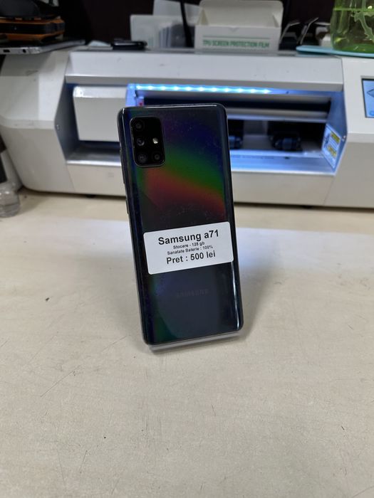 Samsung a71 / 128 gb / Impecabil ca Nou / garantie/ folie sticla cadou
