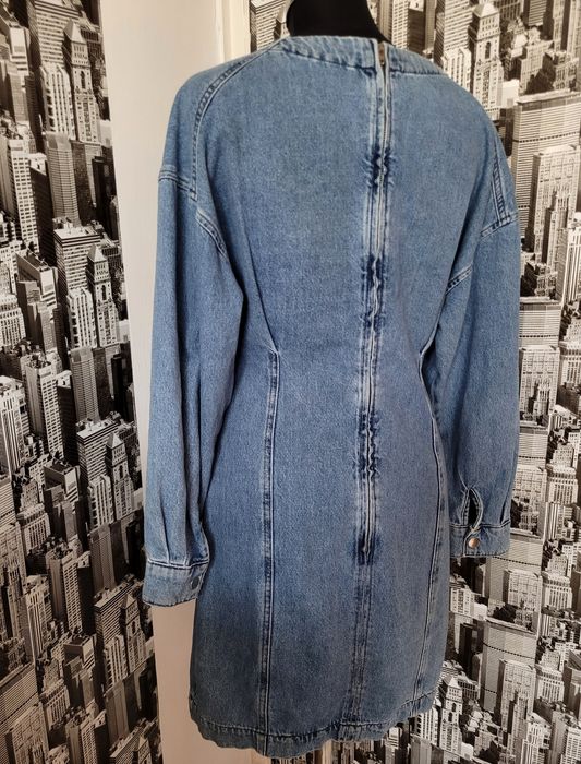 Rochie Zara denim albastru/blugi