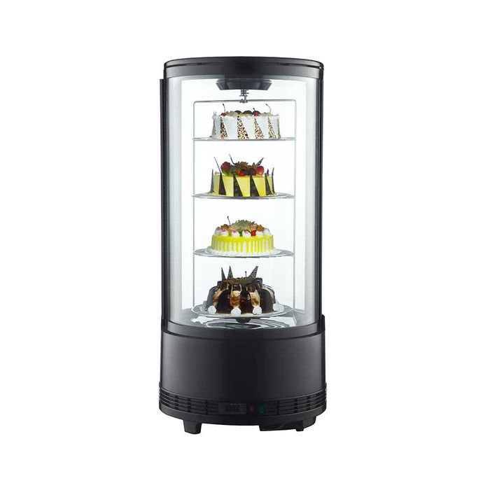 GREEN FROST- Vitrina rotativa cofetarie/torturi 504 × 504 × 1060 mm