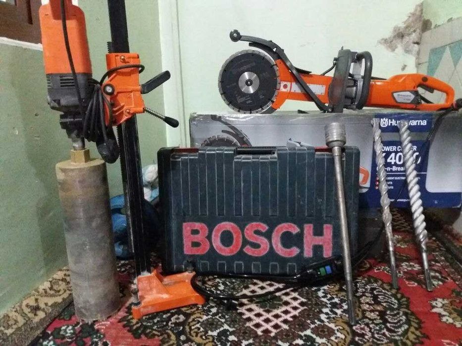 алмазная резка траншеи,перфоратор, дробилка, демонтаж траншие