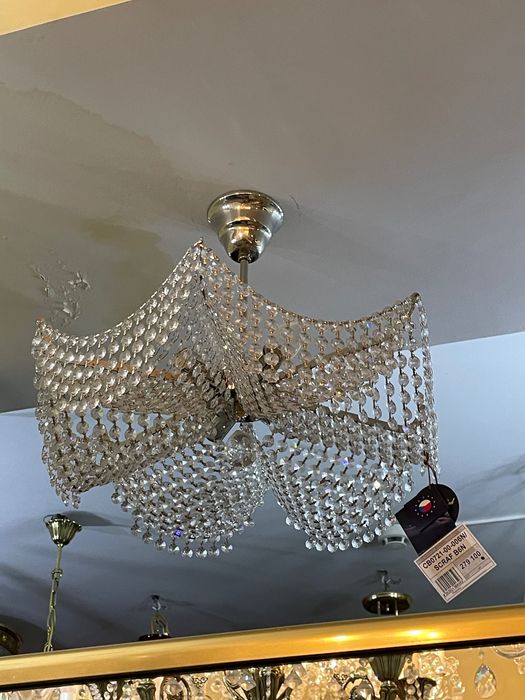 Продам 2 хрустальные люстры производство Чехия