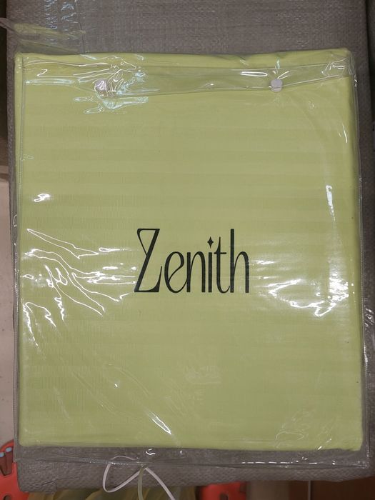 Lenjerie de pat 6 piese, din finet, verde