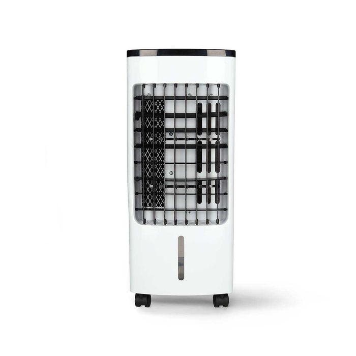Компактен въздушен охладител 2 в 1 Nedis с дистанционно управление, 4 л, 80 W