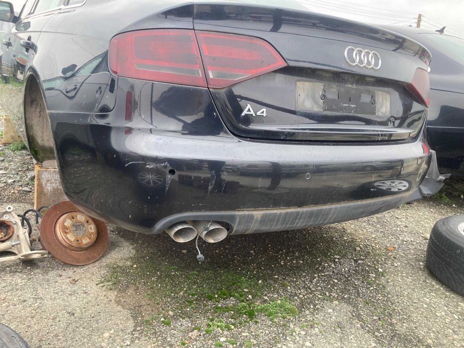 Задна броня ауди а4 б8 седан audi a4 b8 s-line