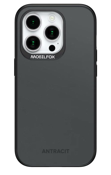 Husa Negru si Antracit  noua mobilfox iphone 15 pro