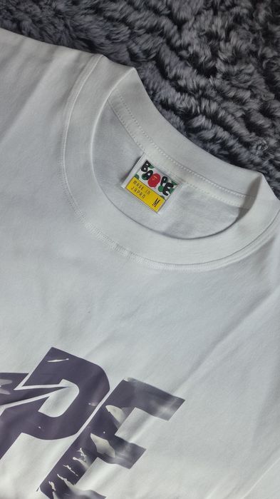 Tricou A Bathing Ape Bape White