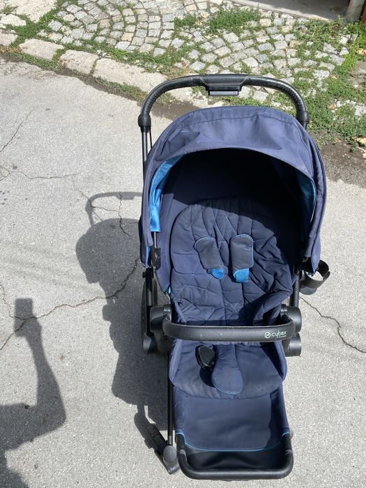 Пълен К-т 3 в 1 Детска бебешка количка Cyber Priam 3 + чанта