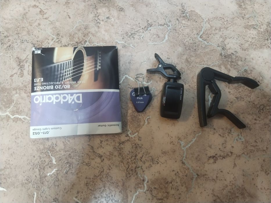 Гитара Fender CD-60 Indonesia полный комплект