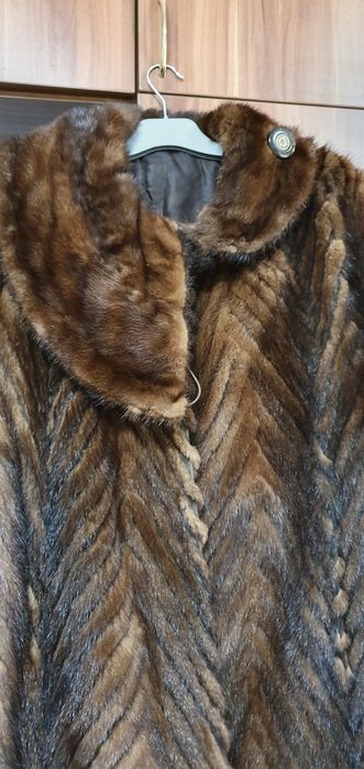 Haină  blană  nurca