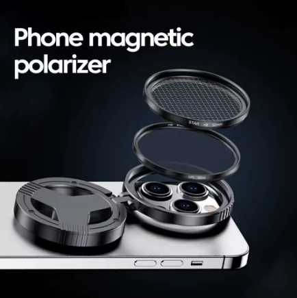 52MM Магнитен CPL Филтър за Телефон / Magsafe Camera Lens Polarizer