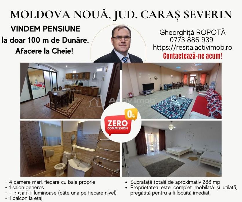 Moldova Noua, Afacere la Cheie, Langa Dunare Com.0%