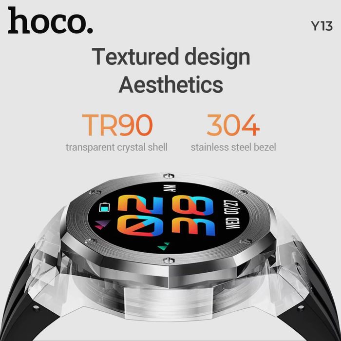 Умные Смарт-Часы Hoco Y13 Smart Watch HUBLOT дизайн