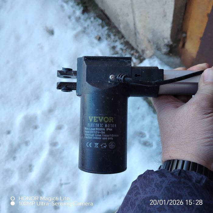 Actiator telescopic 12v