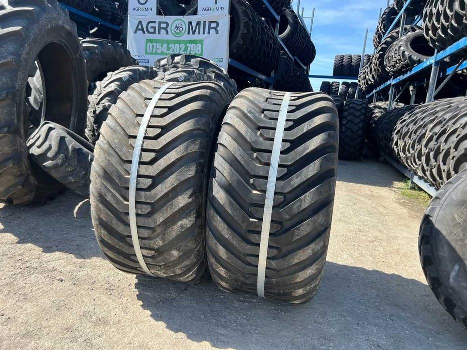 Anvelope noi 550/60-22.5 cu 18 pliuri marca BKT pentru remorca