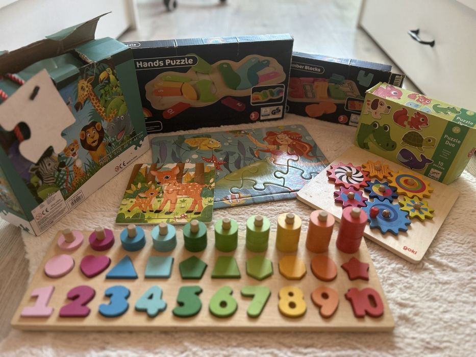 Образователни играчки и пъзели дете